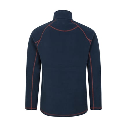 Mountain Warehouse Heren Ashbourne II Half Zip Fleece Top (Marine)