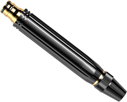 Hogedruk Sproeier - Krachtige Spuit - Auto Reinigen - Verstelbare Straal - 18 cm Lengte - Metaal