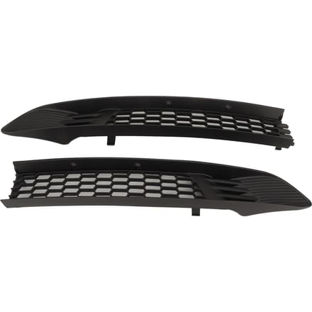 Auto Voorbumper Grill Split Type Mat Zwart Luchtinlaat Grille Cover Vervanging voor Tesla Model 3 black