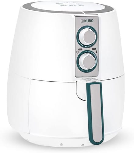 Olievrije Heteluchtfriteuse 2,5L met Instelbare Temperatuur en Timer