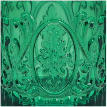 Tumbler Acrylic Green 8.9x8.9x9.5cm