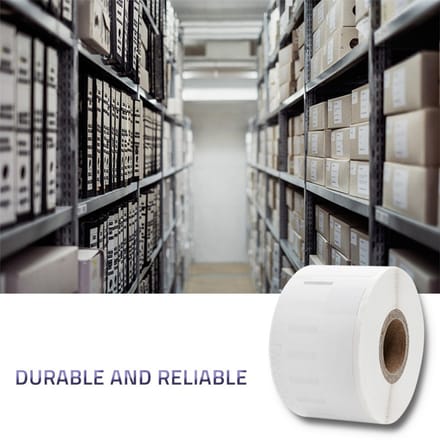 Qoltec-labels voor DYMO LW-99012 |   S0722400 |   36x89mm |   260 stuks
