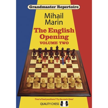 Grootmeester Repertoire 4 - De Engelse Opening Deel. 2 Door Mihail Marin (Zachte Kaft)