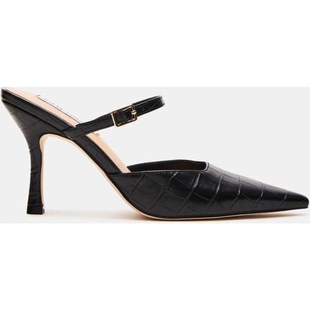 Steve Madden Brecki Mules Black Croco Größe: 41 | Pumps Outlet | Damen | Schwarz