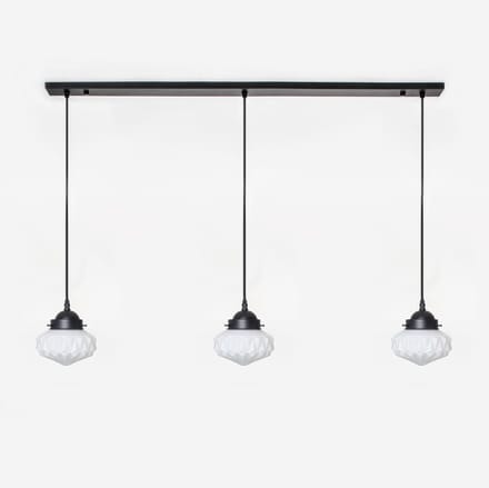 3 x Eternal Star lampen aan plafondbalk Moonlight - Art Deco Trade