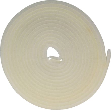 AMIG Tochtstrip - tochtwering - wit - zelfklevend - universeel - 10 m x 9 mm x 6 mm