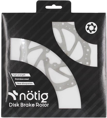 Notig One-pice Remschijf Transparant 160 mm