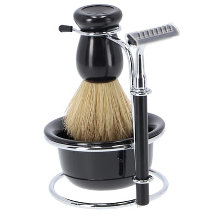 Gentlemens Barbershop Basic Scheerset Zwart