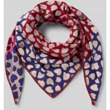 Codello Zachte doek met hartenpatroon