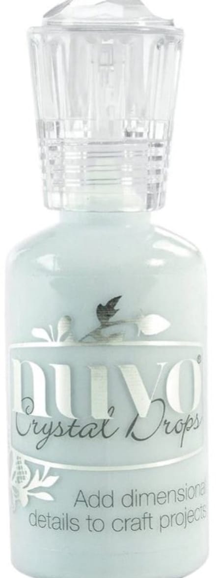 Crystal drops duck egg blue - Nuvo