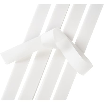 Transparant papier strips "Wit"