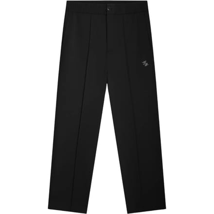 Filling Pieces 422550500247 Pantalons Zwart Coach Pants Twill Wool