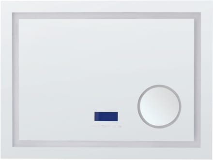 THAIX - Badkamerspiegel met LED - Zilver - Aluminium
