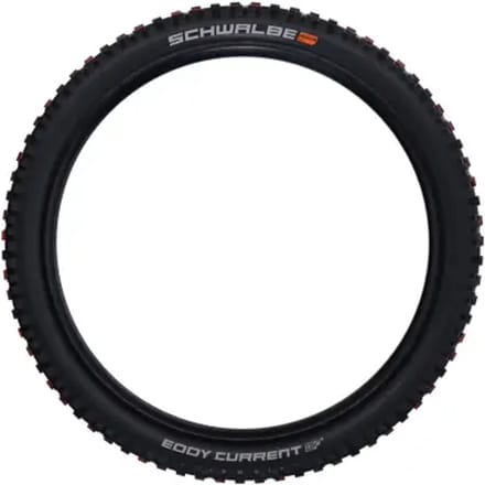 Zachte voorband Schwalbe Eddy Current Evo Super Trail Addix Soft Tubeless 2.6".