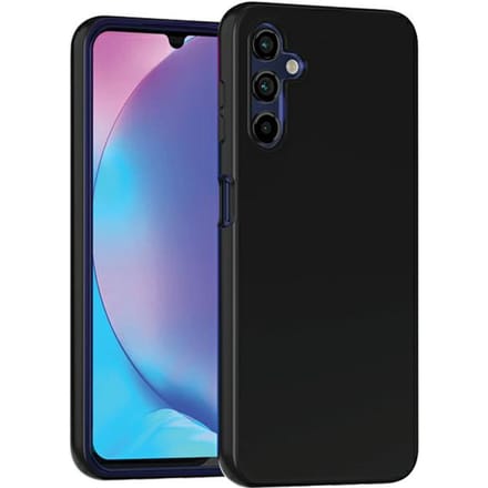 Mercury Soft Serie - Telefoonhoesje - Samsung Galaxy A25 - Zwart