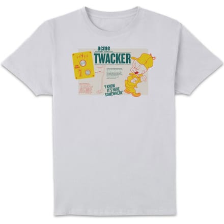 Looney Tunes ACME Twacker Men's T-Shirt - White - S