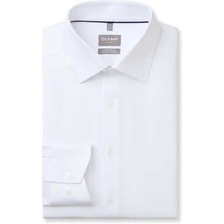 OLYMP Luxor 24/Seven Overhemd, Comfort Fit, New Kent, Wit