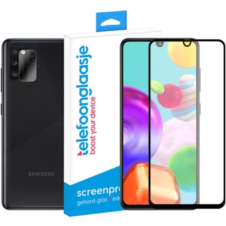 Samsung Galaxy A41 scherm + camera screenprotector