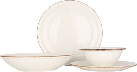 By Bone Serviesset (Large) - Grace - 24 delig - 6 persoons - Porselein