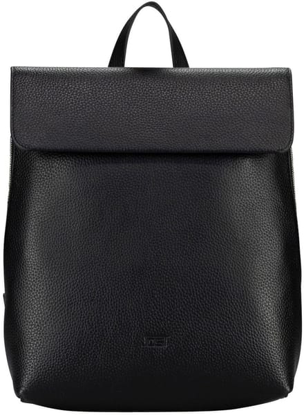 JOST Leren vrijetijdsrugzak rugzak Vika Backpack Black zwart