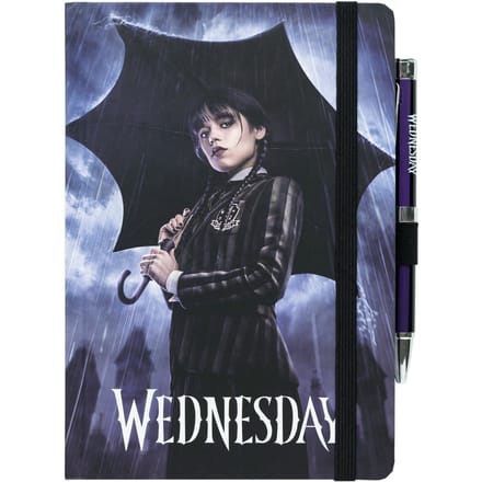 Wednesday Premium A5 Notebook With Projector Pen