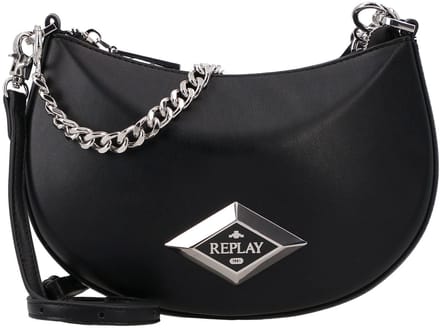 REPLAY schoudertas Crossbody Bag Black zwart