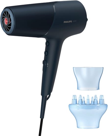 Philips BHD512/00 Series 5000 - Föhn - 2300W - ThermoShield technologie - 80 mln ionen - Diffuser & concentrator