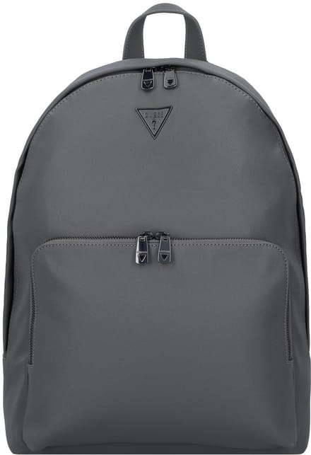GUESS Laptop rugzak Rugzak met laptopvak Milano Compact Backpack Asphalt / Blue Grijs