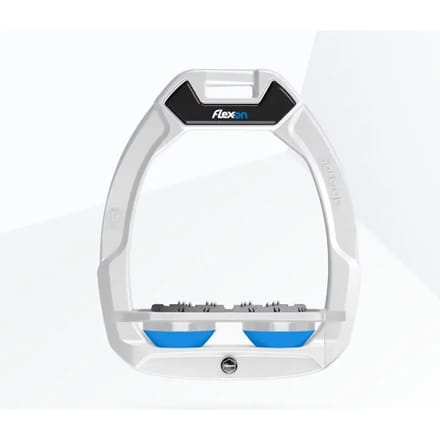 Plat Ultra Grip Witte/Gijze/Blaue Veiligheidsbeugels Flex-On Safe-On