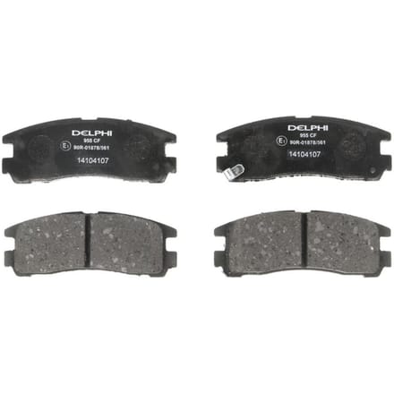 Remblokset DELPHI LP955, achter