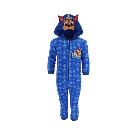 Paw Patrol Onesie - Maat 98/104 - Polyester - Pyjama - Blauw