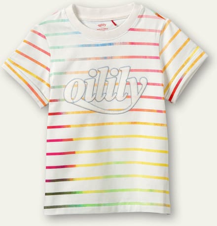 Oilily Tuk - T-Shirt - Jongens - Wit - 98/3T