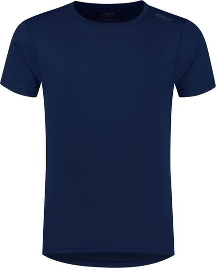 Rogelli Promo Heren Hardloopshirt - Korte mouw - Donkerblauw