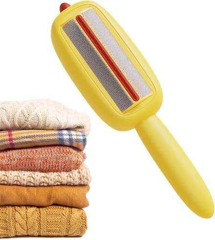 Herbruikbare Pluizenroller - Wasbare Opvangbak - Kleding Reinigen - Duurzame Kwaliteit - 23 x 6 x 6 cm - Blauw