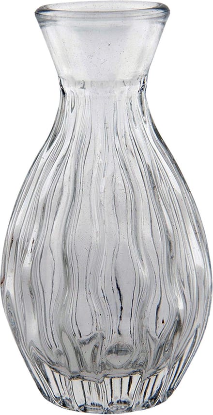 Clayre & Eef Vaas Ø 6x11 cm Glas