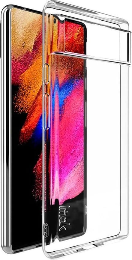 IMAK UX-5 Google Pixel 6 Hoesje Flexibel en Dun TPU Transparant
