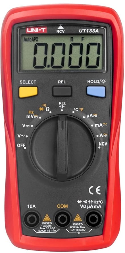 Universele Digitale Multimeter met NCV Functie en Achtergrondverlichting
