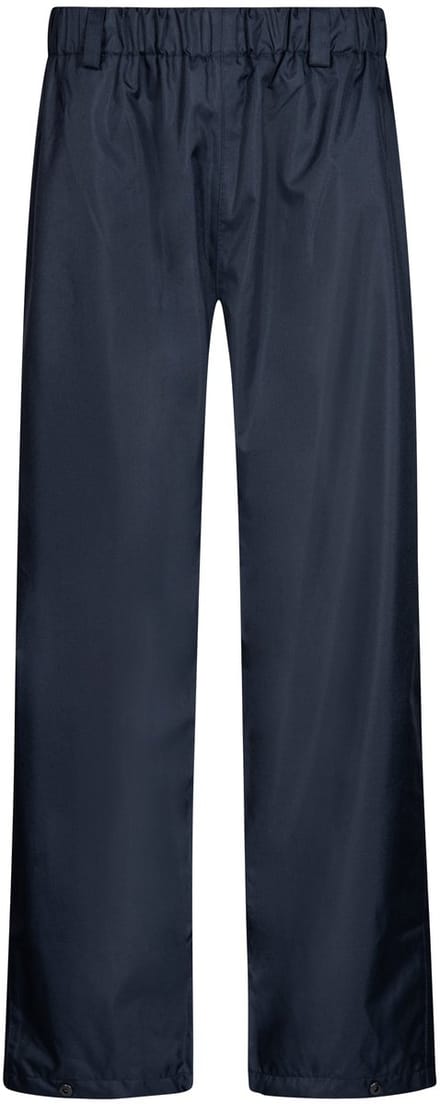 Donkerblauwe ademende regenbroek van Lyngsøe Rainwear M
