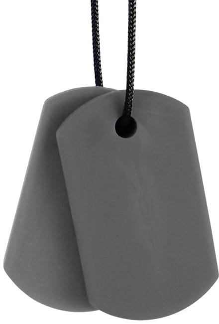 ARK Therapeutic kauwsieraad kauwketting donkergrijs XXT - sensorisch speelgoed.
