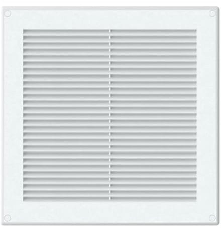 Ventilatierooster Cover - 300 x 300 mm met Muggennet