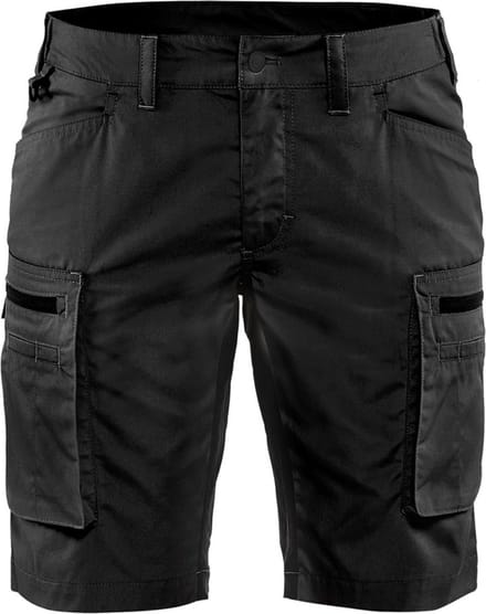 Blaklader Dames Service Short met stretch 7149-1845 - Zwart - C30