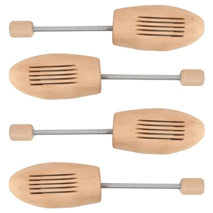 vidaXL - Schoenspanners - 2 - paar - EU - maat - 43-46 - massief - lotushout