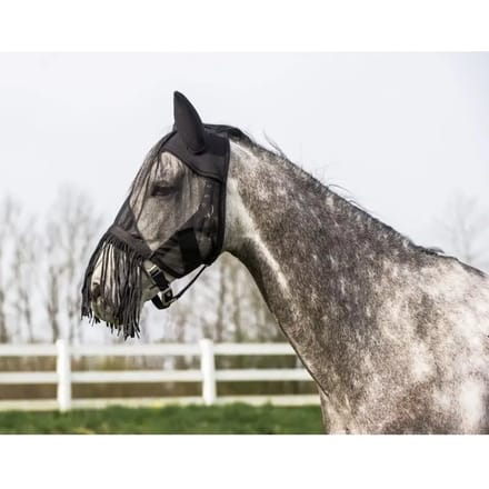 Antivliegmaskervoor paarden Riding World Léger à Frange