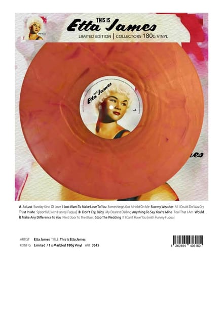 This Is Etta James (Marbled Vinyl)