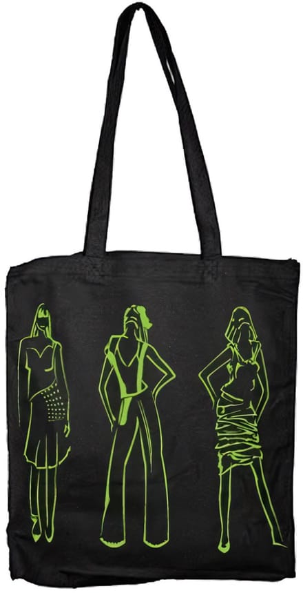 Hybris Catwalk Green Tote Bag SH-4-50883-LFH3-13