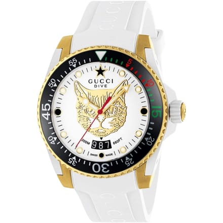 Gucci YA136322 Dive dameshorloge - Elegant varend uurwerk