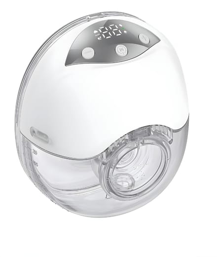 AHD® Borstkolf - Handsfree Borstkolf - Elektrische Borstkolf - Handkolf - Draadloze Borstkolf - Wit - 19cm x 15cm x 9cm