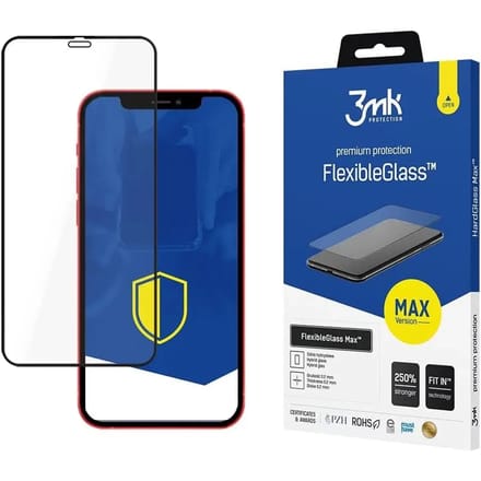 Versterkt gehard glas 3MK Apple iPhone 7 Plus BL - HardGlass Max™