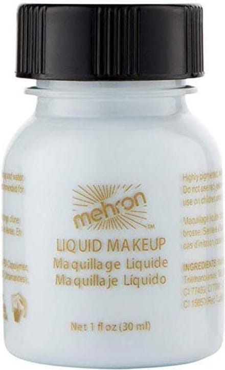 Mehron Vloeibare Schmink op Waterbasis - Wit - 30 ml
