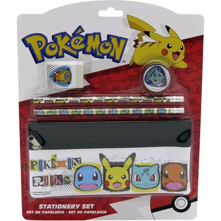 Pokémon - Pokémon Starters Stationery Set met etui